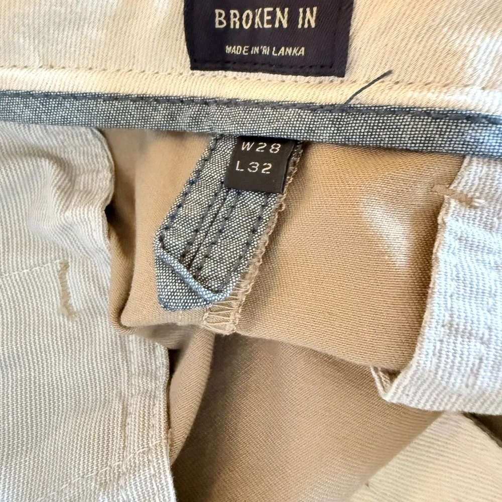 J. Crew Men's Tan Chinos -Broken In
